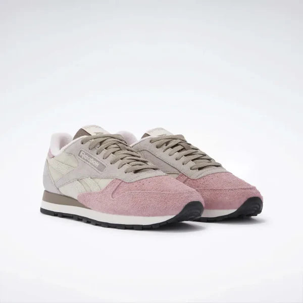 Reebok Classic Leather Men's Shoes Sand/Grey/Rose Model 100221745